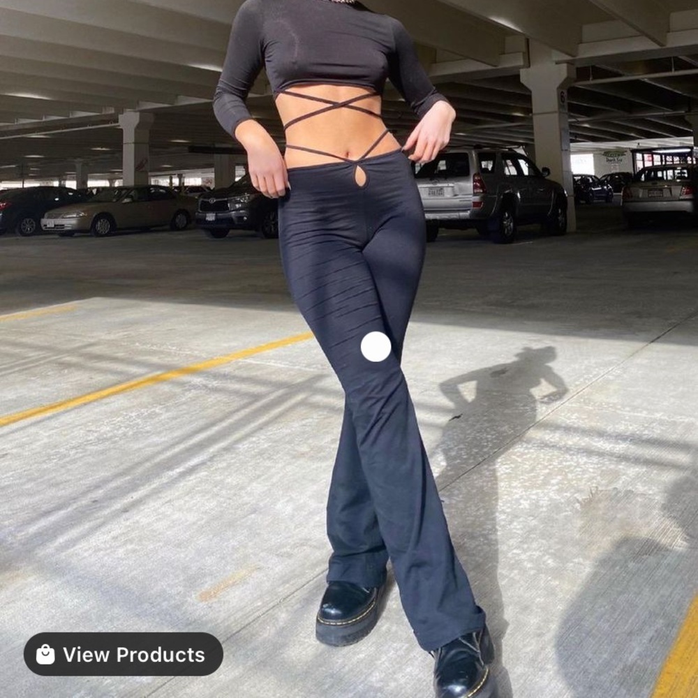 Motel rocks flare pants